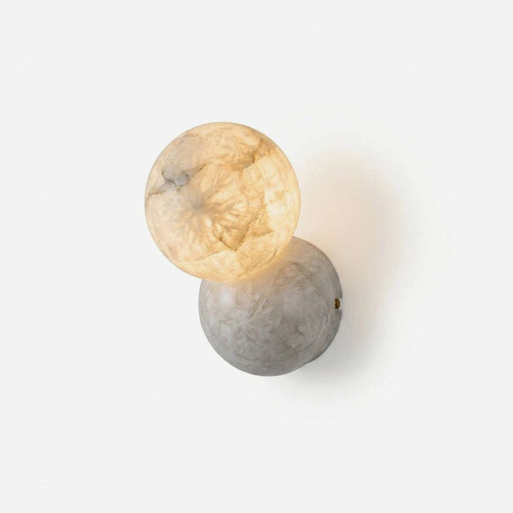 Orb Alabaster Wall Sconce