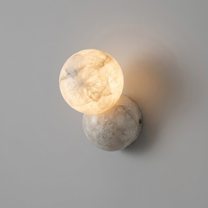 Orb Alabaster Wall Sconce