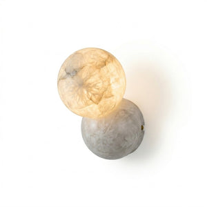 Orb Alabaster Wall Sconce