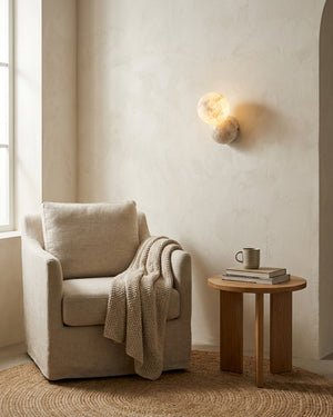 Orb Alabaster Wall Sconce