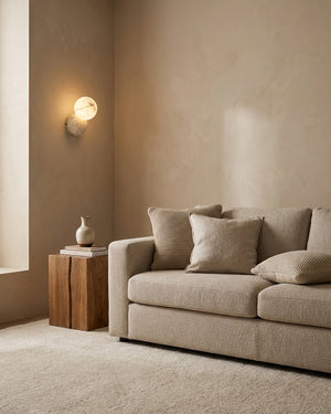 Orb Alabaster Wall Sconce