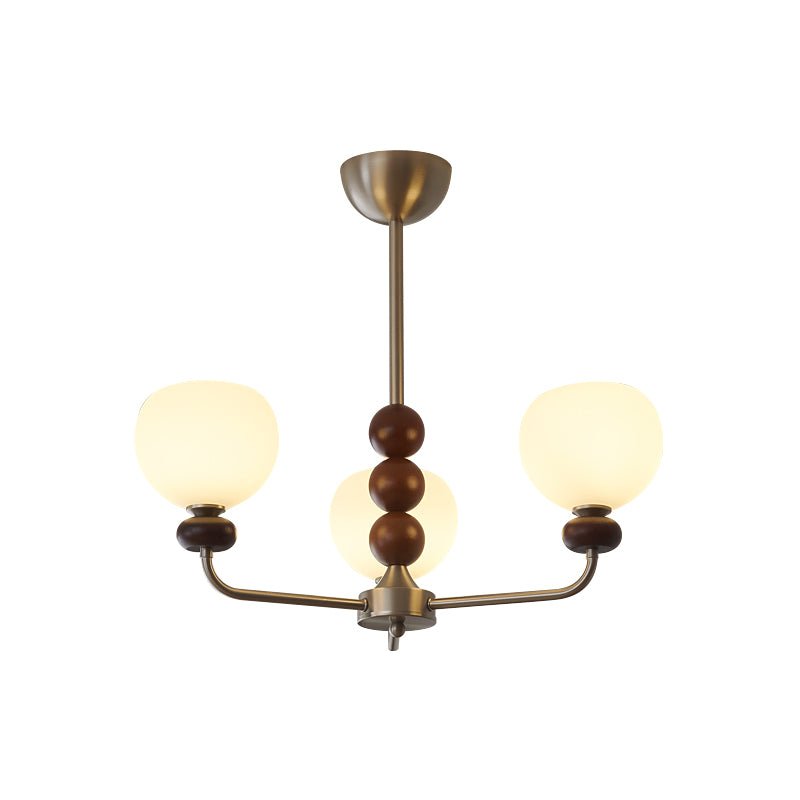 Orb Walnut Chandelier – detail 13