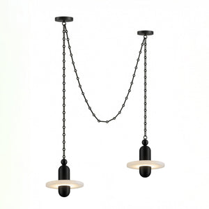 Orbital Drift Chain Chandelier