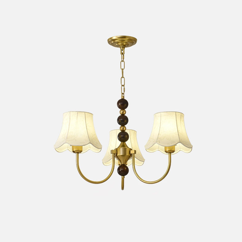 Orchid Fabric Chandelier – detail 17