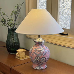 Orchid Mist Table Lamp