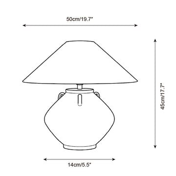 Orellis Table Lamp — Dimension drawings 1