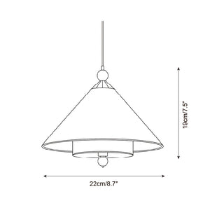 Orlana Cone Pendant Light – detail 5