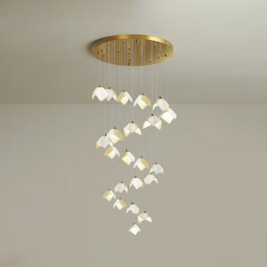 Orlani Cascade Stairs Chandelier