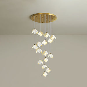 Orlani Cascade Stairs Chandelier