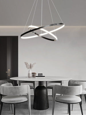 Orrery Rings Chandelier