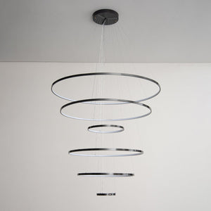 Orrery Rings Chandelier