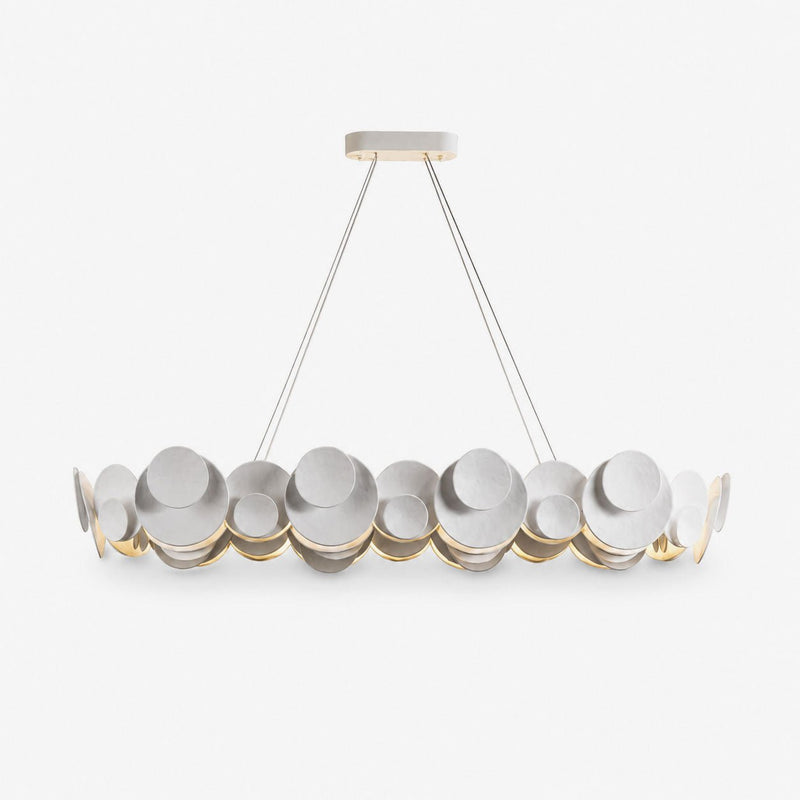 Orvella Plaster Disc Chandelier – detail 10