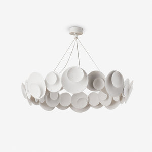 Orvella Plaster Disc Chandelier