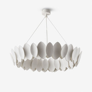 Orvella Plaster Disc Chandelier