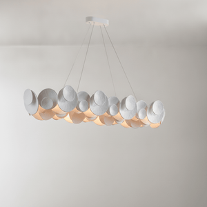 Orvella Plaster Disc Chandelier