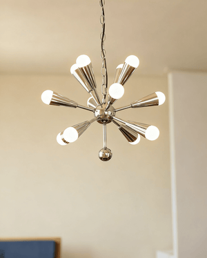 Orvian Chrome Chandelier