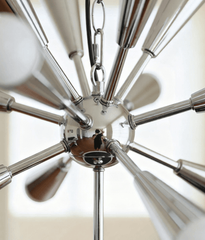 Orvian Chrome Chandelier