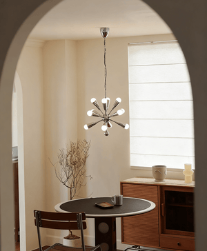 Orvian Chrome Chandelier