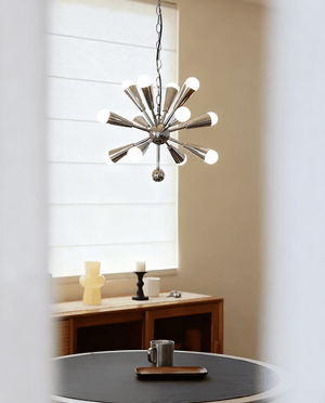 Orvian Chrome Chandelier