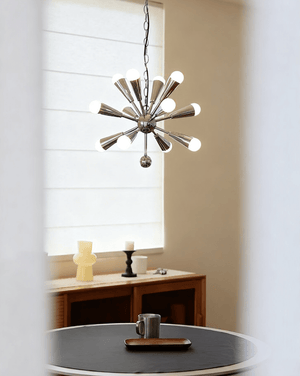Orvian Chrome Chandelier