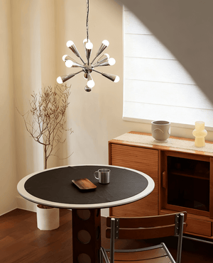 Orvian Chrome Chandelier