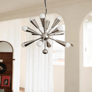 Orvian Chrome Chandelier