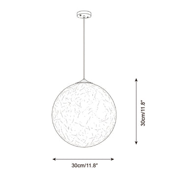 Ovelin Lampada a Sospensione — Disegni dimensionali 1