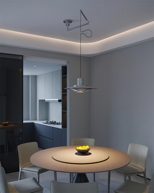 P376 Swing Arm Pendant Lamp