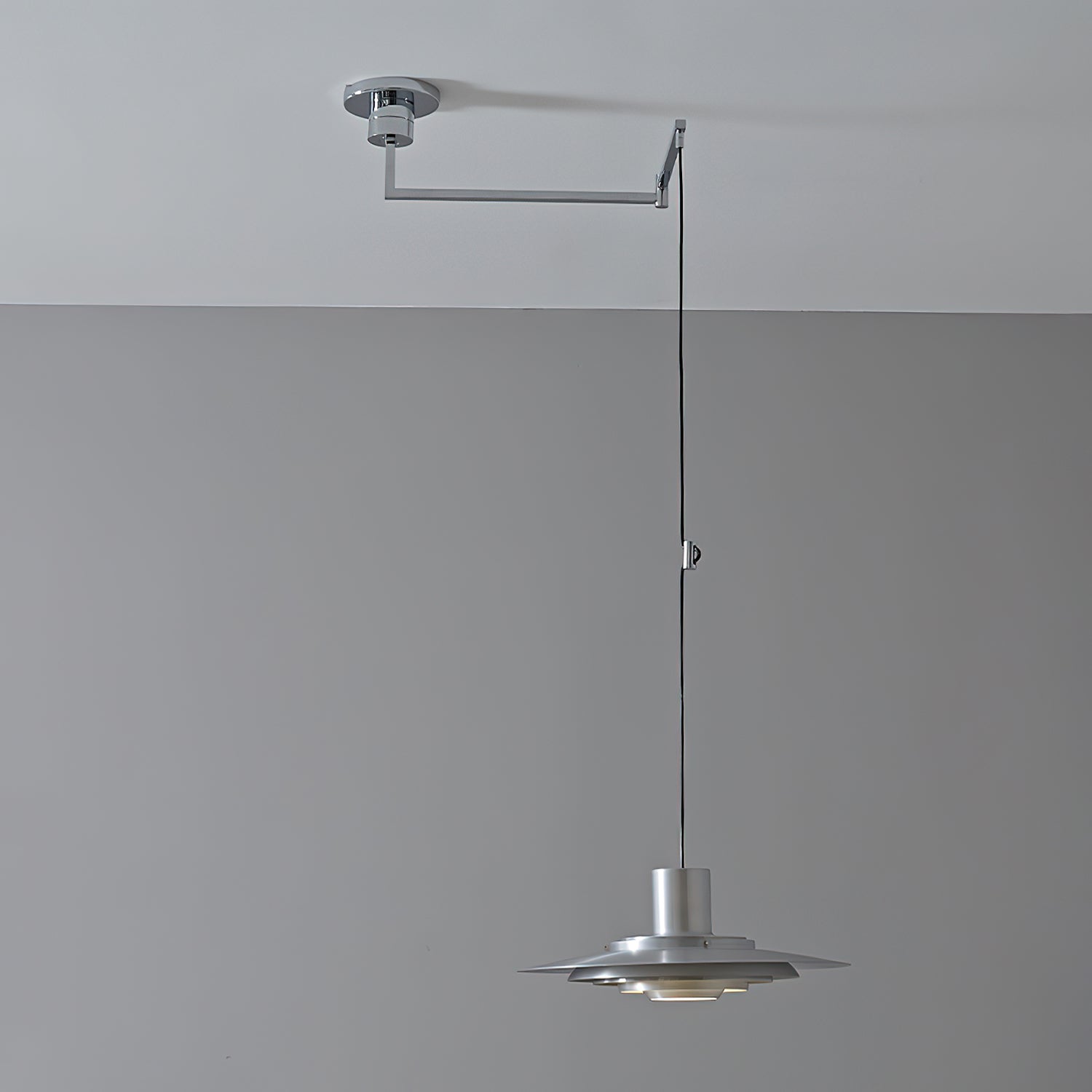 P376 Swing Arm Pendant Lamp