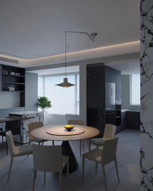 P376 Swing Arm Pendant Lamp