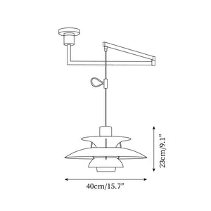 Swing Arm Dining Pendant Light