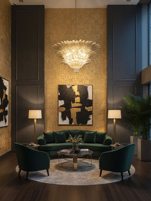Palm Grove Murano Chandelier