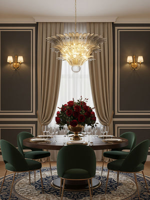 Palm Grove Murano Chandelier