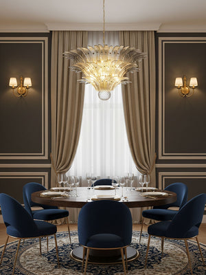 Palm Grove Murano Chandelier