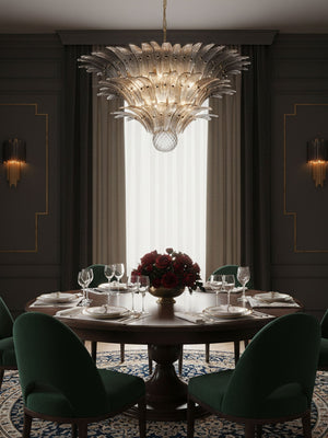 Palm Grove Murano Chandelier