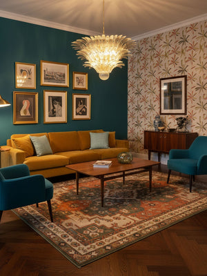 Palm Grove Murano Chandelier