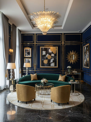 Palm Grove Murano Chandelier