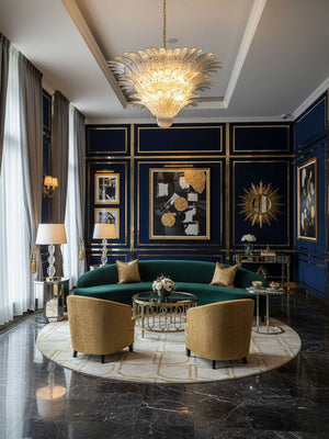Palm Grove Murano Chandelier