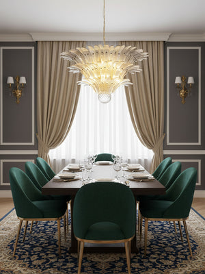 Palm Grove Murano Chandelier