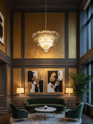 Palm Grove Murano Chandelier
