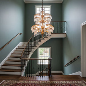 Palmera Brass Chandelier
