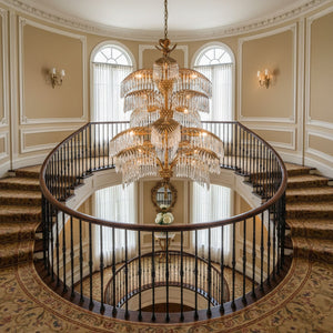 Palmera Brass Chandelier