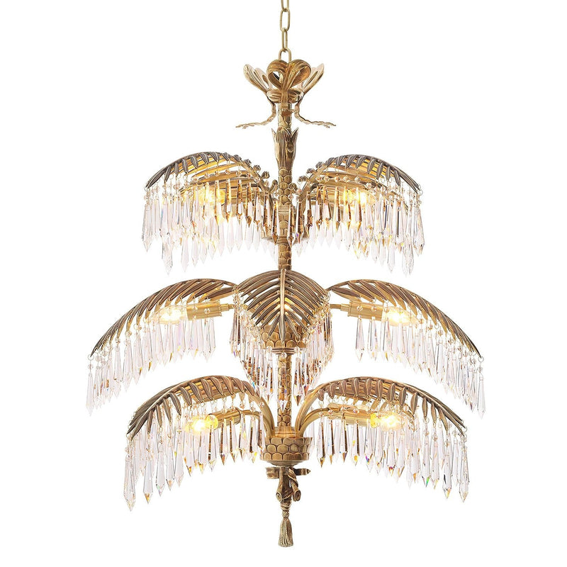 Palmera Brass Chandelier – detail 17