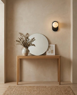 Paola Orb Alabaster Wall Sconce