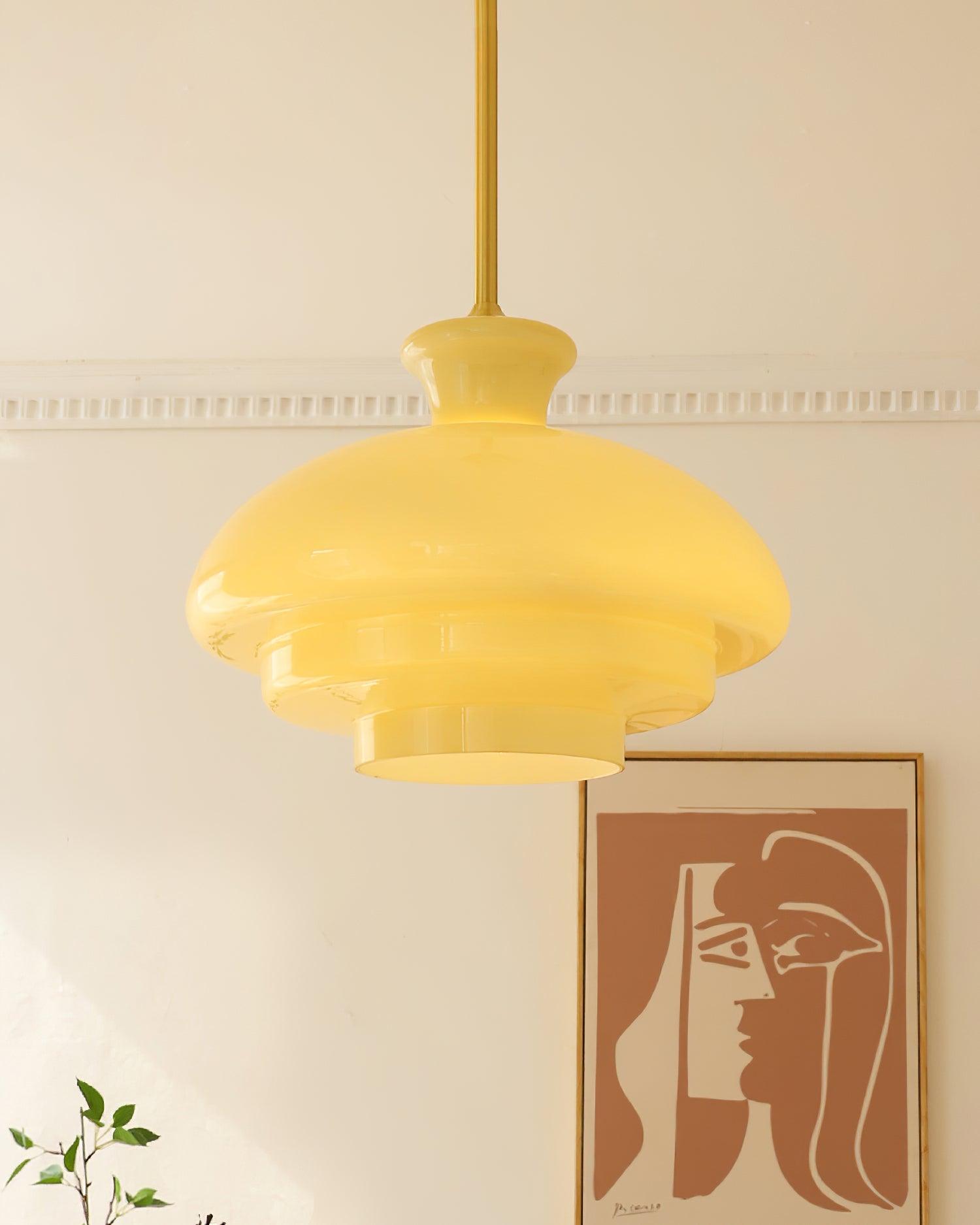 Paolina Glass Pendant Lamp 15.7″- 11.8″ - Docos