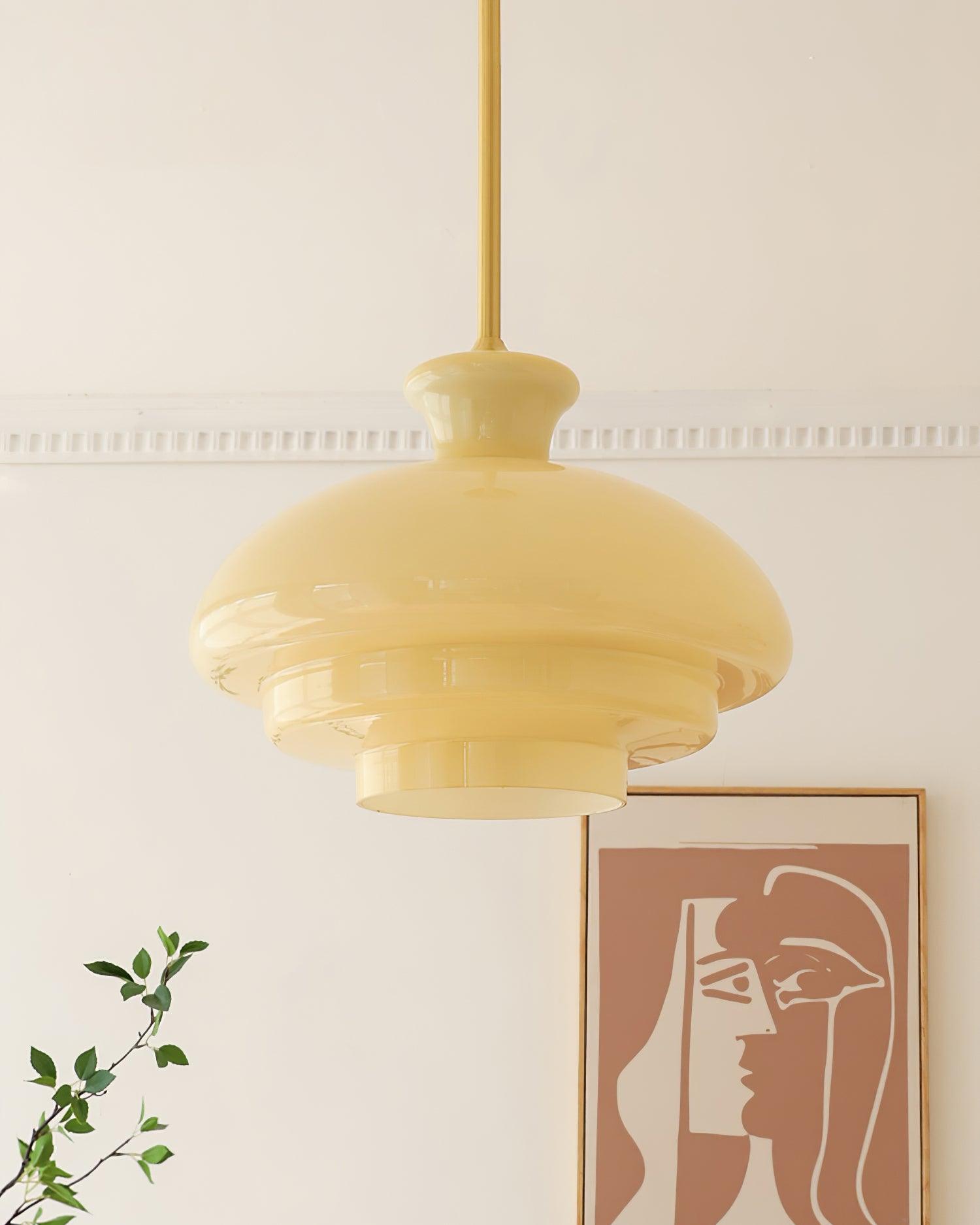 Paolina Glass Pendant Lamp 15.7″- 11.8″