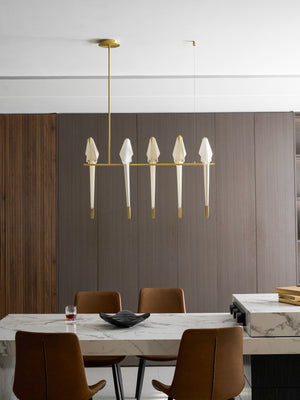 Paper Crane Bird LED Chandelier