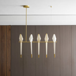 Paper Crane Bird LED Chandelier