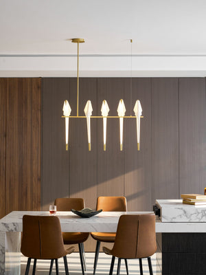 Paper Crane Bird LED Chandelier