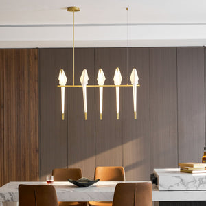 Paper Crane Bird LED Chandelier
